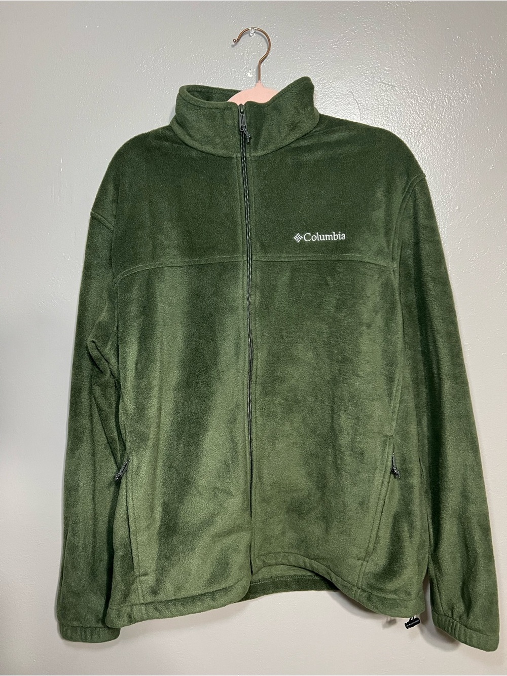 Columbia Sportswear Men's Green and Khaki Jacket Size: L